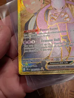 Pokemon Team Rocket's Mewtwo EX Destined Rivals Card 240/182 NM - Image 4