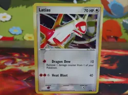 Holo Latias EX Trainer Kit Lightly Played Pokemon Card LP Clean Nice Shape - Image 1