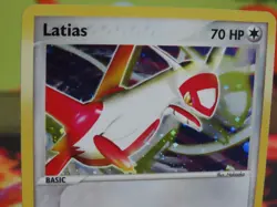 Holo Latias EX Trainer Kit Lightly Played Pokemon Card LP Clean Nice Shape - Image 2