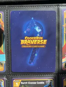 Shadow Milk Cookie Yellow TCG Card CookieRun Braverse UR English BS9-030 - Image 2