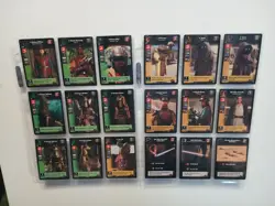 1999 STAR WARS: YOUNG JEDI CCG MENACE OF DARTH MAUL COMPLETE SET 140 CARDS NM - Image 3