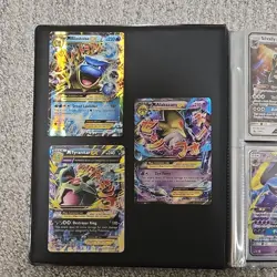 Pokemon Mega EX Holo Card Lot Blastoise Alakazam Tyranitar 3 Cards - Image 1