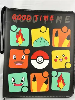 Carrying Case Binder for Pokemon Cards 9 Pocket Card Holder Fits 400 cards - Image 2