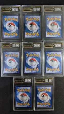 2025 Pokemon OCD 9.5 GEM-MINT 8-Card Graded Lot (VSTAR & Common Holo Set) GL15 - Image 2