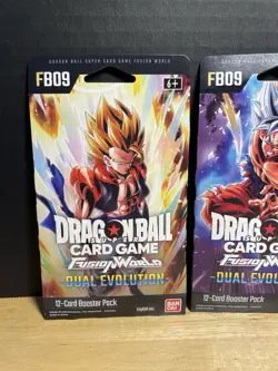 Dragon Ball Super Card Game Fusion World FB09 Dual Evolution Booster Pk Lot Of 4 - Image 2