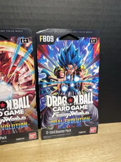 Dragon Ball Super Card Game Fusion World FB09 Dual Evolution Booster Pk Lot Of 4 - Image 5