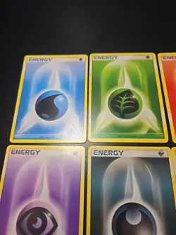 Complete Pokemon Card TCG 2007 Diamond & Pearl Energy Lot Lightning Psychic Fire - Image 4