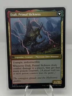Etali, Primal Conqueror Etali, Primal Sickness MOM MTG 137 RARE NM - Image 2