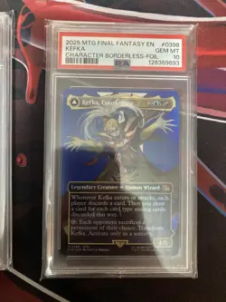 PSA 10 Kefka, Court Mage/Ruler of Ruin (0398) (Borderless) Final Fantasy Foil - Image 4