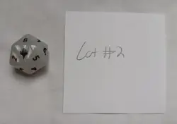 Magic the Gathering MTG Final Fantasy d20 Spindown Moogle Die White - Image 4