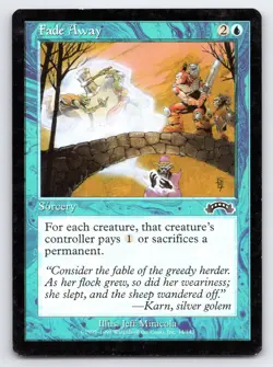 MTG Fade Away Normal C Exodus (EXO) 34 LP Magic - Image 1