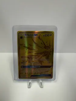 Pokemon Solgaleo GX Secret Rare Holo Sm-Ultra Prism 173/156 HP 250 English - Image 1