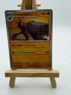 Conkeldurr 049/086 Play! Pokemon Prize Pack Series 8 Stamped Non-Holo NM - Image 1