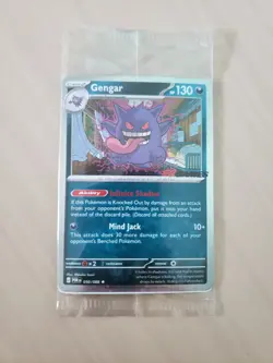 Pokemon TCG Perfect Order Gengar EB Games Exclusive Stamped Promo 50/88 Sealed - Image 1