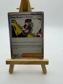 Team Rocket's Proton 177/182 Pokemon Play! Prize Pack Play Stamp Series 8 - Image 1