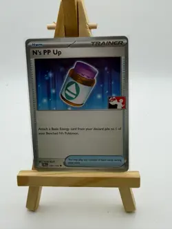 Non Holo N's PP Up 153/159 Play! Stamp Pokemon Prize Pack Series 8 League Promo - Image 1