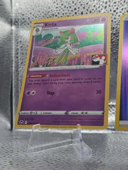 Kirlia 068/195 STAMPED Cosmos Holo Play! Pokemon Prize Pack NM Psychic Energy - Image 2