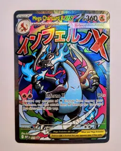 Mega Charizard X Ex UPC 023 Black Star Promo Phantasmal Flames Pokemon TCG NM - Image 1