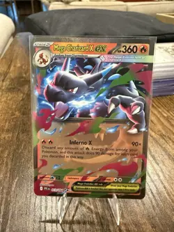 Pokemon Mega Charizard X EX | Phantasmal Flames |013/094 | Double Rare Holo | NM - Image 1