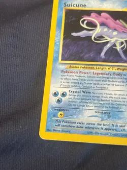 Pokemon TCG Suicune Neo Revelation Card 27/64 Unlimited Rare played - Image 4