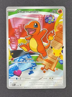 Charmander MEP 038 First Partner Illustration 2026 Pokemon Black Star Promo LOOK - Image 2