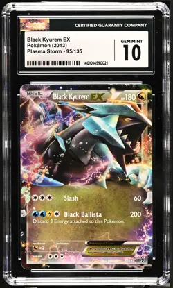 Pokemon TCG Black Kyurem - EX 95/135 CGC 10 GEM MINT - Image 1