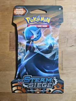 Pokemon XY Steam Siege Sleeved Booster Pack Factory Sealed 03 - Image 1