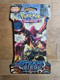 Pokemon XY Steam Siege Sleeved Booster Pack Factory Sealed 06 - Image 1