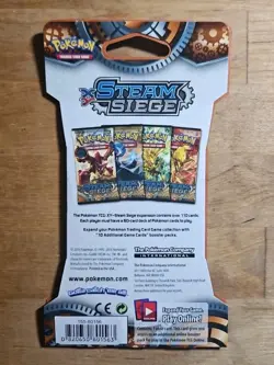 Pokemon XY Steam Siege Sleeved Booster Pack Factory Sealed 06 - Image 2