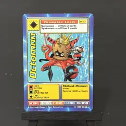 Octomon St-37 1st Edition Digimon Digi-Battle Card Game - Image 1