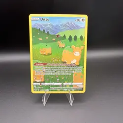 Pokemon TCG Ditto GG10/GG70 Full Art Holo Basic 70 HP Crown Zenith - Image 1