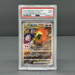 2022 Pokemon Promo Charizard VSTAR Full Art #262 PSA 9 MINT - Image 1