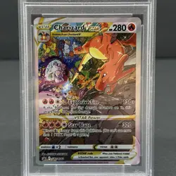 2022 Pokemon Promo Charizard VSTAR Full Art #262 PSA 9 MINT - Image 2