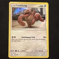 Lickitung - 16/18 Detective Pikachu - Pokemon TCG - 2019 - Image 4