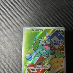 Pokemon TCG Bulbasaur 037 Promo Illustration First Partner 30th Anniversary NM/M - Image 2