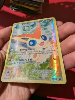 Victini XY117 Promo Full Art Holo Pokemon Card Great Condition - Image 5