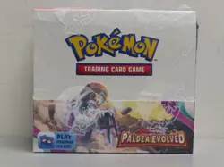 2023 Pokemon Scarlet & Violet Paldea Evolved Factory Sealed Booster Box - Image 1
