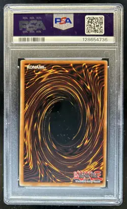 2003 Yu-Gi-Oh Pharaonic Guardian 1st Edition Helpoemer #PGD-058 PSA 8 - Image 2