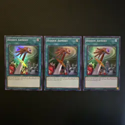 Yugioh Hidden Armory x3 (INCH-EN042) Super Rare 1st Edition NM/M - Image 1