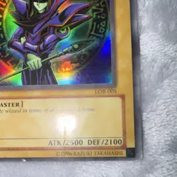 Dark Magician LOB-005 Ultra Rare Legend of Blue Eyes Unlimited Yugioh NM Holo - Image 3