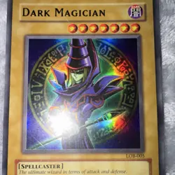 Dark Magician LOB-005 Ultra Rare Legend of Blue Eyes Unlimited Yugioh NM Holo - Image 5