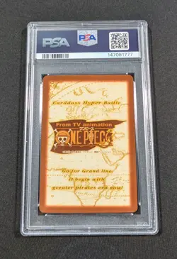 2001 Japanese One Piece CHB Luffy S102 PSA 10 GEM MINT Grand Line Comp. 2 - Image 2