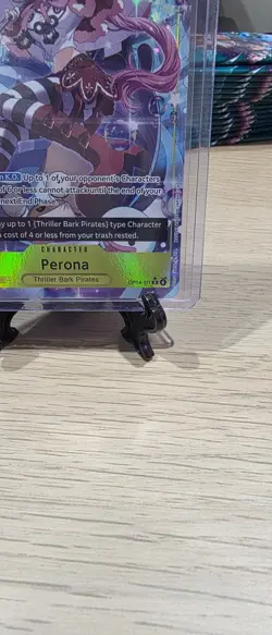 One Piece Perona OP14-111 SR Alternate Art - The Azure Sea's Seven - English - Image 4