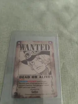 One Piece Sabo Wanted SP Alternative Art OP13-120 Carrying On His Will - Image 1