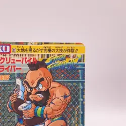Chun-Li Zangief Street Fighter II Carddass Bandai Capcom TCG Card Japan No12 C49 - Image 4