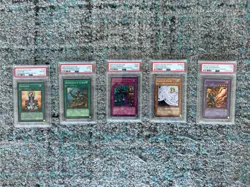 5 CARD LOT OF PSA GRADED POKEMON CARDS: - Image 1