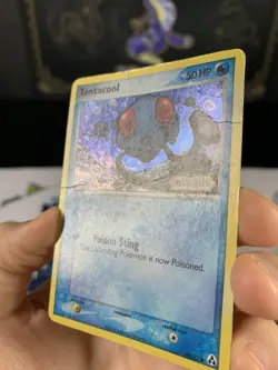 Pokemon Card Ex Legend Maker Tentacool 66/92 2006 Reverse Stamped Holo HP - Image 5