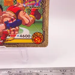 Cammy Street Fighter II Carddass Bandai Capcom Vintage TCG Card Japan No12 C49 - Image 5