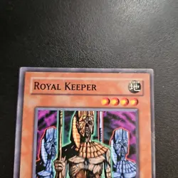 Yu-Gi-Oh TCG Royal Keeper SDZW-EN006 1st Edition Common Card Played LP - Image 2