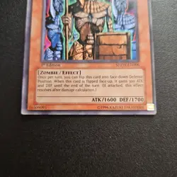 Yu-Gi-Oh TCG Royal Keeper SDZW-EN006 1st Edition Common Card Played LP - Image 3